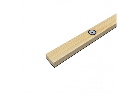 Рейка SoundGuard виброизолирующая звукоизоляционная 47х24х1525 мм