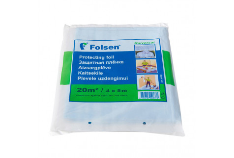 Пленка защитная Folsen 7 мкм 4х5 м (20 кв.м)