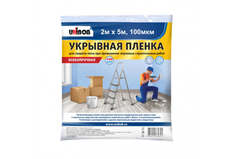 Пленка защитная Unibob 100 мкм 2х5 м (10 кв.м)