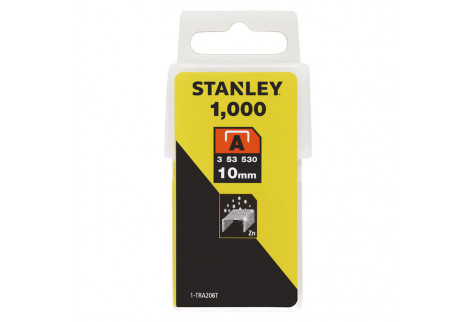Скобы для степлера Stanley (1-TRA206T) тип 53 10 мм (1000 шт.)