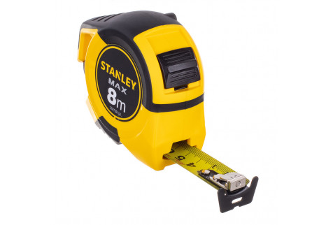 Рулетка Stanley MAX магнитная 8 м x 25 мм