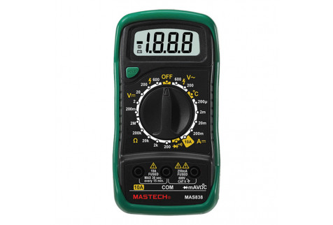 Мультиметр Mastech (13-2008) MAS838 портативный