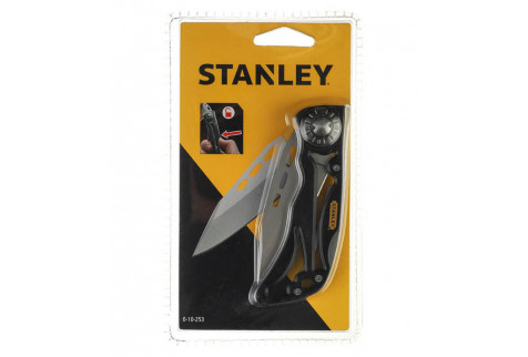 Нож строительный Stanley Skeleton с выдвижным лезвием складной стальной корпус