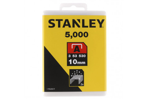 Скобы для степлера Stanley (1-TRA206-5T) тип 53 10 мм (5000 шт.)