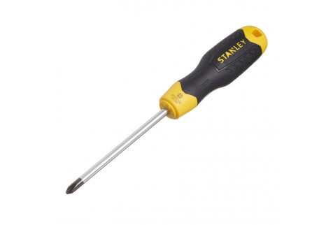 Отвертка крестовая PH2 100 мм Stanley CushionGrip (0-64-940)