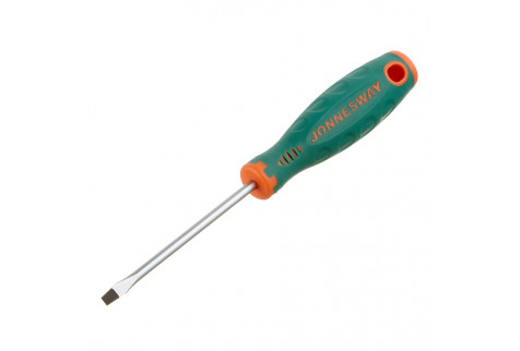 Отвертка плоская SL4 80 мм Jonnesway Anti-slip grip (D71S480)