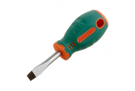 Отвертка плоская SL 6,5 38 мм Jonnesway Anti-slip grip (D71S638)