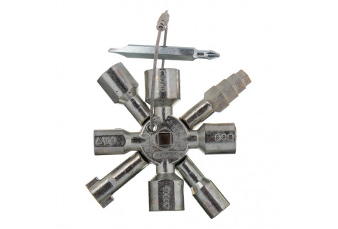 Ключ Knipex TwinKey (KN-001101) для шкафов и систем запирания Ключ Knipex TwinKey (KN-001101) для шкафов и систем запирания