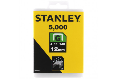 Скобы для степлера Stanley (1-TRA708-5T) тип 140 12 мм (5000 шт.)