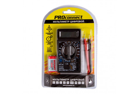 Мультиметр Proconnect (13-3011) M830B портативный