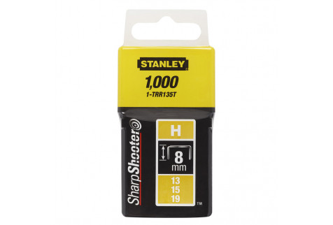 Скобы для степлера Stanley (1-TRR135T) тип 19 8 мм (1000 шт.)