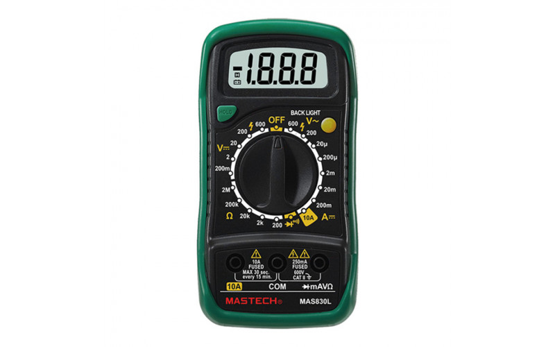 Мультиметр Mastech (13-2007) MAS830L портативный