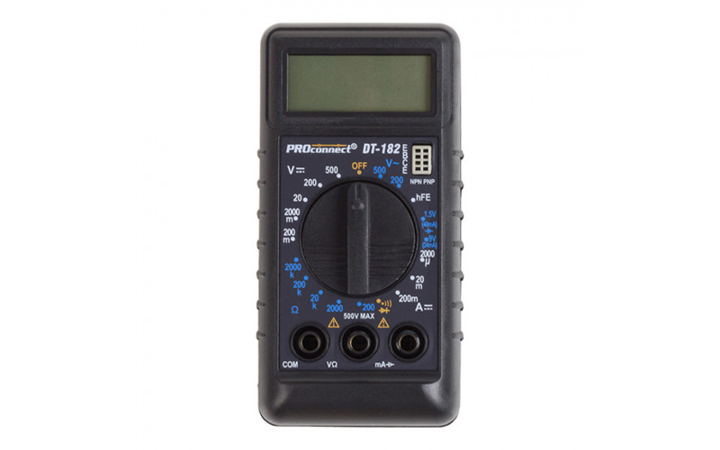 Мультиметр портативный Proconnect (13-3014) M-182