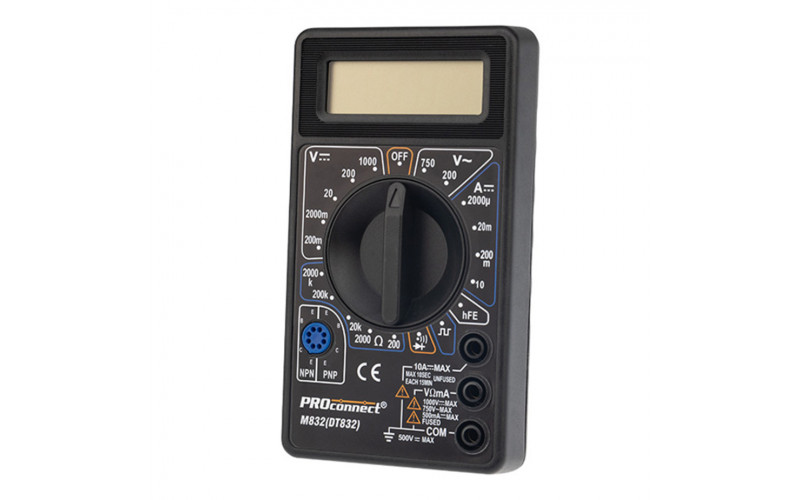 Мультиметр Proconnect (13-3012) M832 портативный