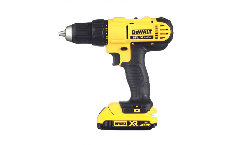 Дрель-шуруповерт аккумуляторная DeWalt DCD771D2 18В 2х2Ач Li-Ion