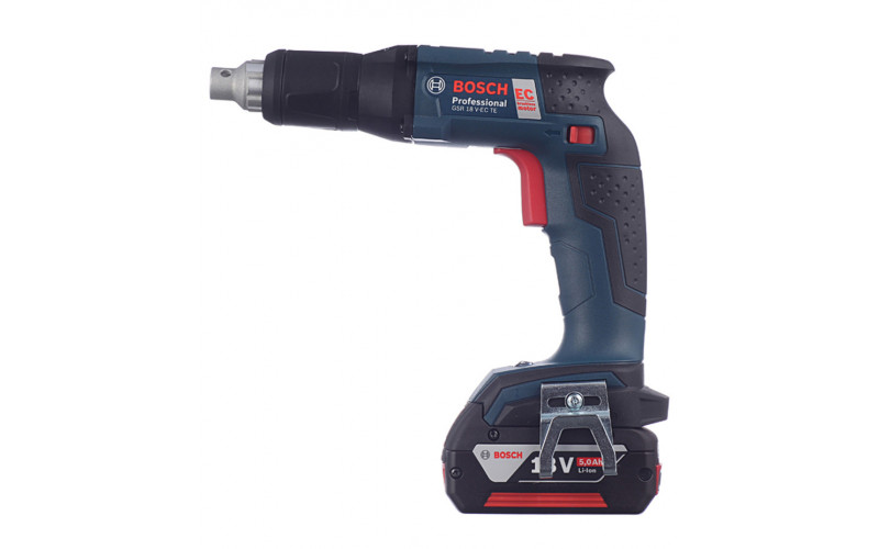 Дрель-шуруповерт аккумуляторная Bosch GSR 18 V-EC TE Profi (06019C8007) 18В 2х5Ач Li-Ion
