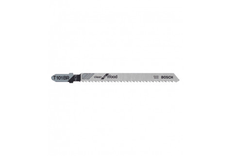 Пилки для лобзика Bosch T101BR (2608630014) по дереву L74 мм чистый рез (5 шт.)