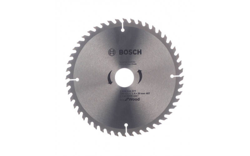 Диск пильный по дереву Bosch Optiline ECO (2608644377) 190х30х2,5 мм 48 зубьев