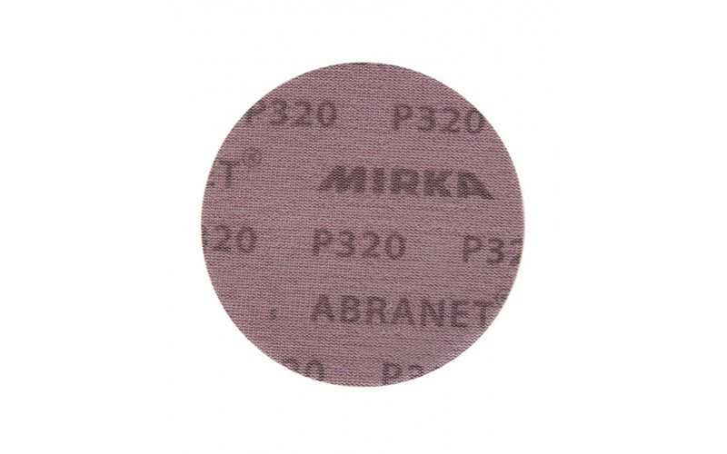 Диск шлифовальный Mirka Abranet d150 мм P320 на липучку сетчатая основа (5 шт.)