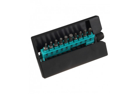 Набор бит Jettools (W-5121) PH/ PZ/ SL / TORX/ HEX 25 мм с адаптером (20 шт.)