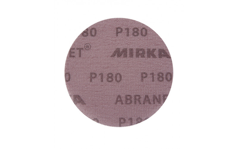 Диск шлифовальный Mirka Abranet d125 мм P180 на липучку сетчатая основа (5 шт.)