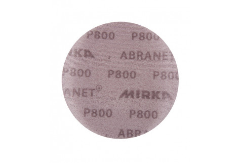 Диск шлифовальный Mirka Abranet d125 мм P800 на липучку сетчатая основа (5 шт.)
