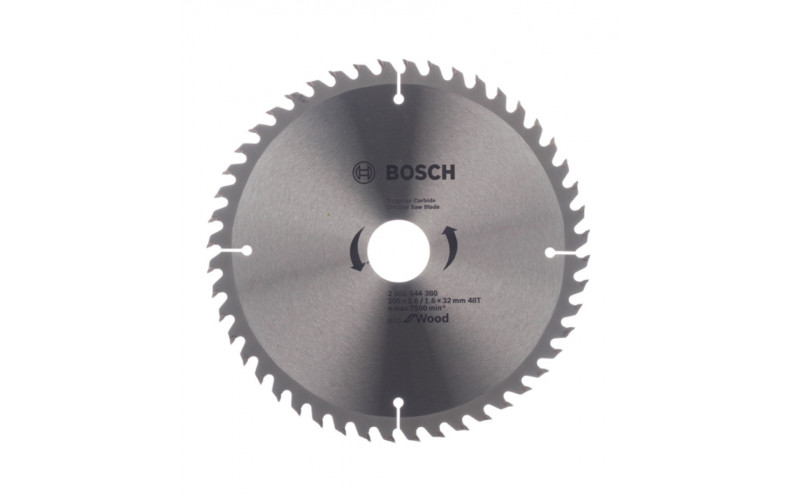 Диск пильный по дереву Bosch Optiline ECO (2608644380) 200х32х2,5 мм 48 зубьев