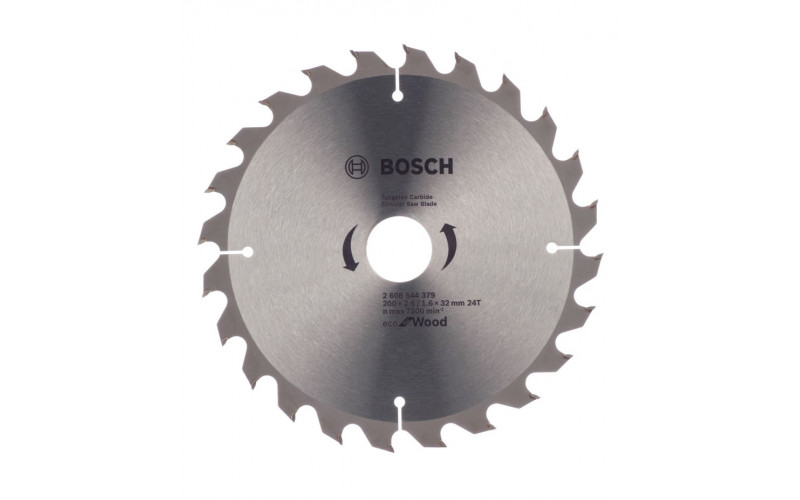 Диск пильный по дереву Bosch Optiline ECO (2608644379) 200х32х2,5 мм 24 зуба