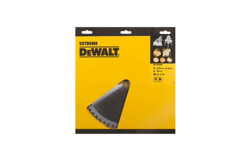 Диск пильный по дереву DeWalt Extreme WZ5 (DT4210-QZ) 305х30х1,8 мм 32 зуба