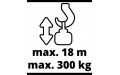 Тельфер электрический Einhell TC-EH 600 (2255150) 1050 Вт 600/300 кг