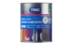 Эмаль алкидная Текс Профи основа А полуматовая 0,9 л