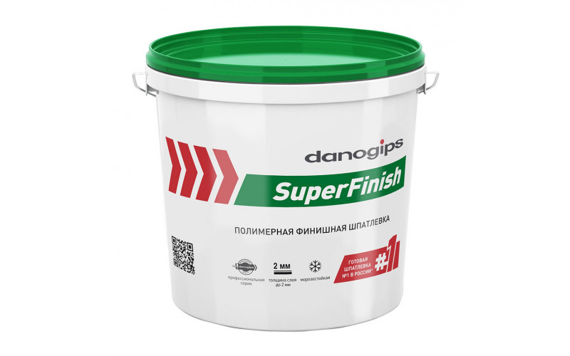 Шпатлевка Danogips SuperFinish универсальная 3 л/5 кг