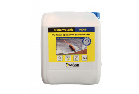 Грунт Weber.vetonit MD16 концентрат 10 л