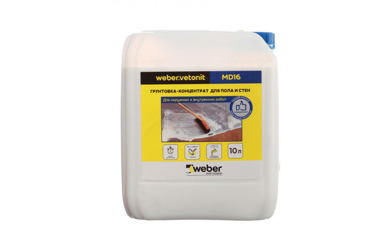 Грунт Weber.vetonit MD16 концентрат 10 л