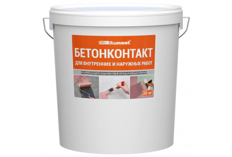 Грунт бетоноконтакт Bitumast 20 кг