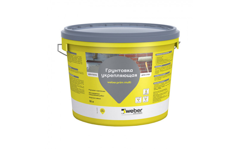 Грунт Weber Prim Мulti укрепляющий 10 л