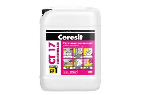 Грунт Ceresit CT17 концентрат 5 л