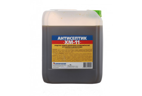 Антисептик ХМ-11 для дерева биозащитный 10 л