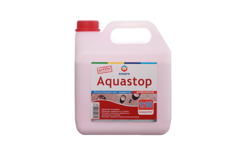 Грунт Eskaro Aquastop Professional концентрат 3 л