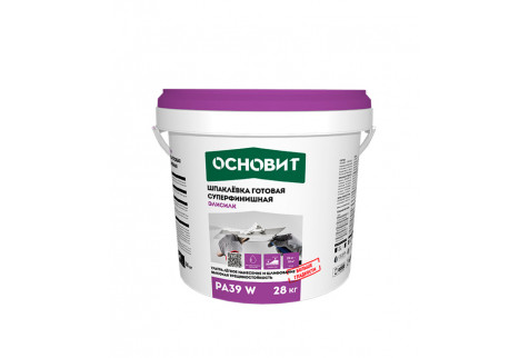 Шпатлевка финишная Основит Элисилк РА39 W 28 кг
