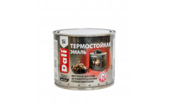 Эмаль Dali термостойкая черная 0,4 л