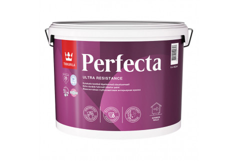 Краска водно-дисперсионная Tikkurila Perfecta моющаяся прозрачная основа C 9 л