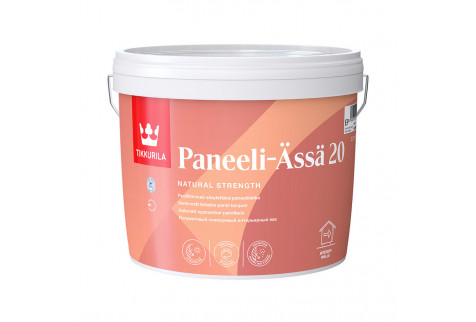 Лак акриловый интерьерный Tikkurila Paneeli-Assa 20 основа EP бесцветный 2,7 л полуматовый