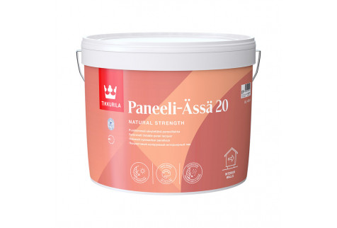 Лак акриловый интерьерный Tikkurila Paneeli-Assa 20 основа EP бесцветный 9 л полуматовый