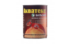 Масло Акватекс Бальзам для дерева бесцветный 0,75 л