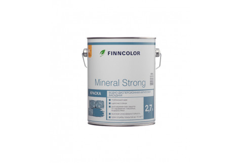 Краска водно-дисперсионная фасадная Finncolor Mineral Strong белая основа LAP/MRA 2,7 л