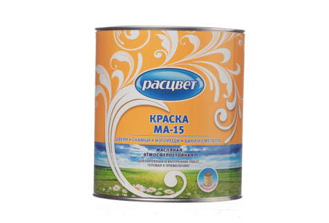 Краска масляная МА-15 Расцвет светло-зеленая 2,7 кг