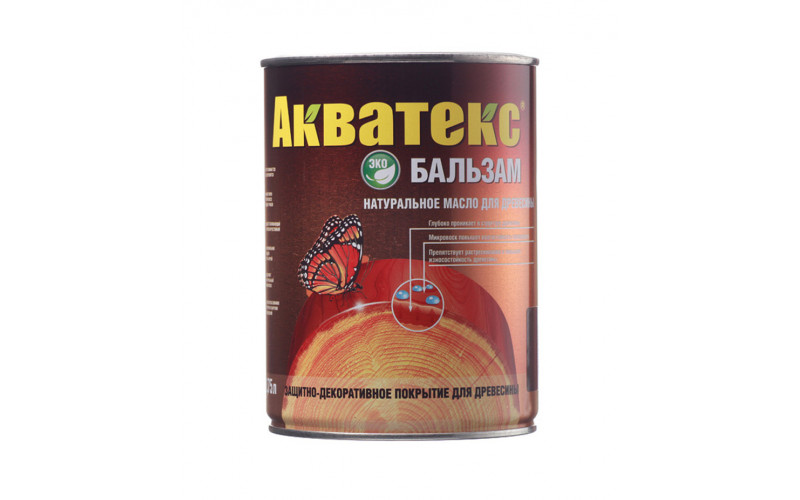 Масло Акватекс Бальзам для дерева палисандр 0,75 л