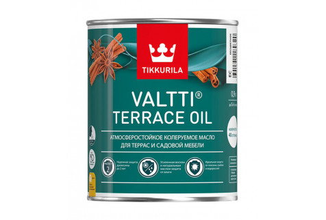 Масло Tikkurila Valtti Terrace Oil для террас основа EC 0,9 л