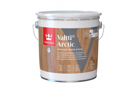 Антисептик лазурь Tikkurila Valtti Arctic декоративный для дерева бесцветный перламутр основа ЕР 2,7 л